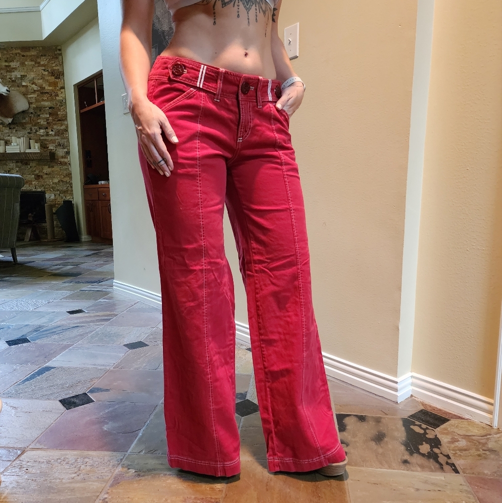 Red Pants from ANTHROPOLOGIE